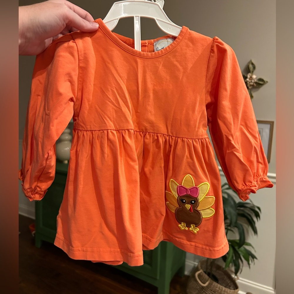 Thanksgiving top and bloomers set